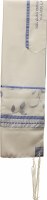 Tallis Viscose Light Blue Flower #RGTW38