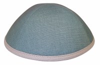 iKippah See Green with Gray Rim Size 3