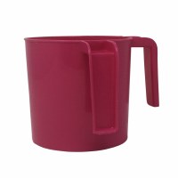 Plastic Wash Cup Pink 5.5"
