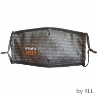 What's Nu? Cotton Face Mask Grey