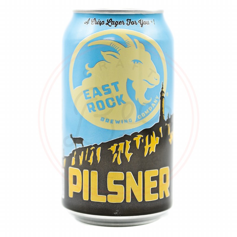 East Rock Pilsner 12oz Can Craft Beer Cellar Belmont
