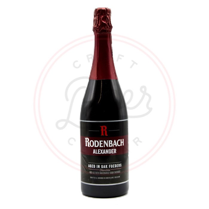 Rodenbach 'alexander' foederbier with sour cherries glass 750ml (858584003470)