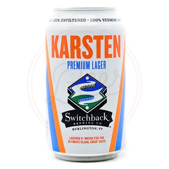 Karsten Premium Lager — Switchback Brewing Company