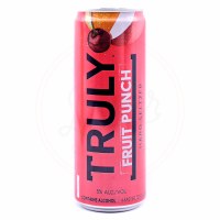 Truly Fruit Punch - 12oz Can