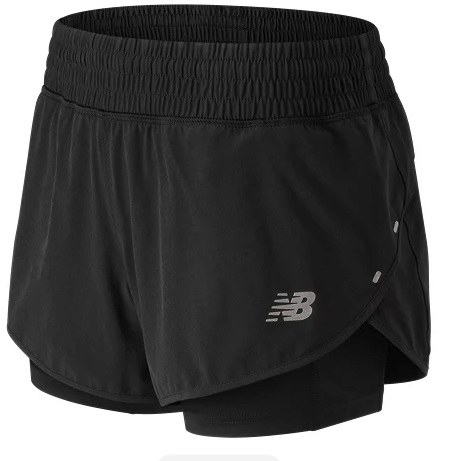 new balance impact 2 in 1 shorts