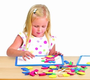 Magnetic Foam Pattern Shapes