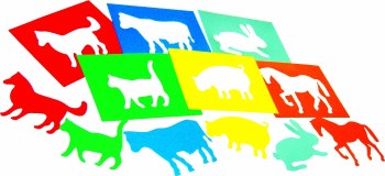 Farm Animal Stencils