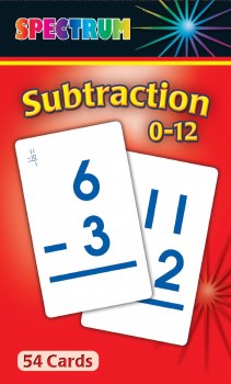 Flash Cards Subtraction