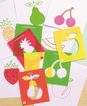 Fruit Stencils