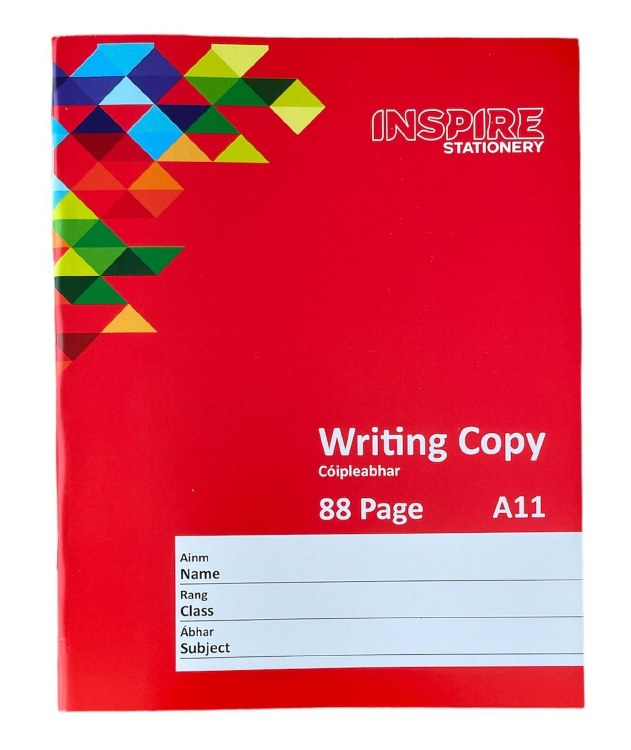 NEW A4  Writing Copy Green
