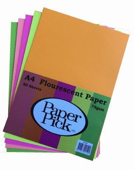 A4 Fluorescent Paper (50)