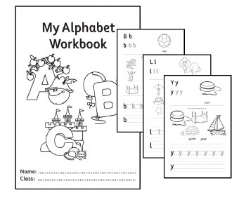 My Alphabet Workbook  (10)
