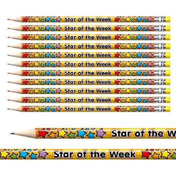 Award Pencils Star of Week