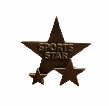 Metal Sports Day Badge