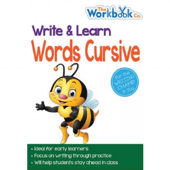 Write &amp; Learn Words Cursive