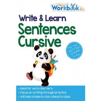 Write &amp; Learn Sentence Cursive