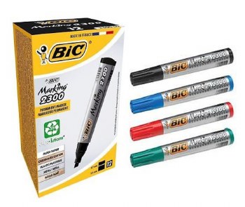 Bic - Permanent Marker (12) Bl