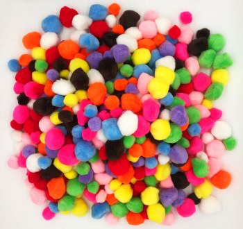 Bumper Pack Pom Poms - 200