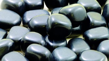 Black Polished Stones 1 kg