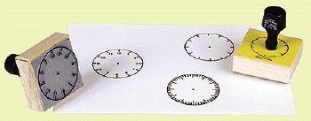 Clock Stamp - Set of 3