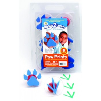 Sponge Stamper (6) Paw Prints