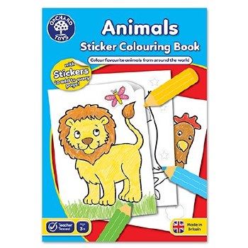 Colour &amp; Activity book Animals