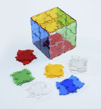 Crystal Polydron Squares