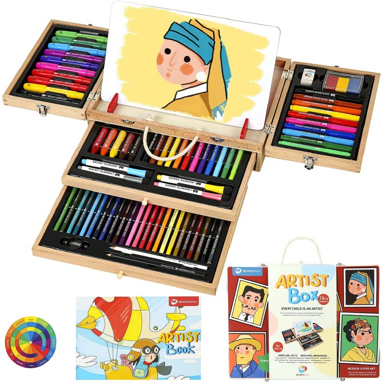 Deluxe Junior Art 76pcs Set