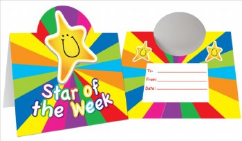 Stand Up Cert - Star of Week