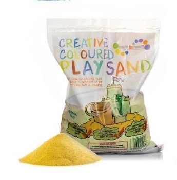 Coloured Sand - 5kg Yellow