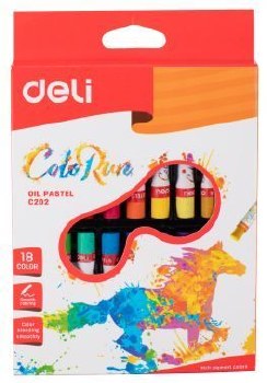 Deli Oil Pastels 18's