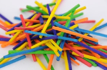 Coloured Matchsticks (1000)