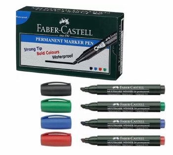 Faber Perm Marker - Blue (1)