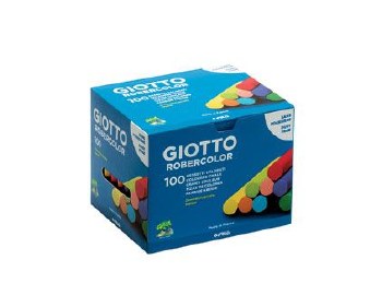 Giotto Astd Coloured Chalk 100