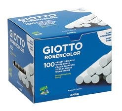 Giotto White Chalk 100