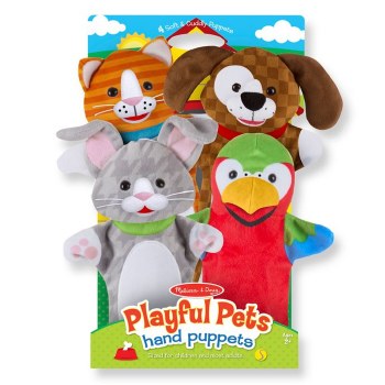 Hand Puppets Playfull Pets(4)