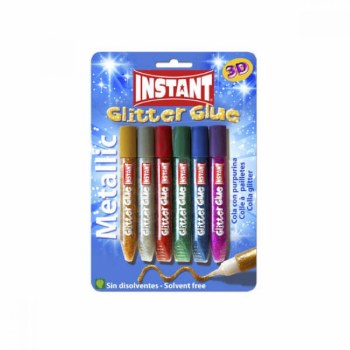 Instant Glitter Glue Pens (6)