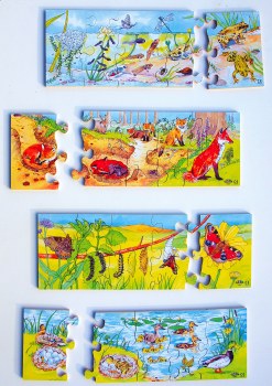 Life Cycle Puzzles - Set of 4