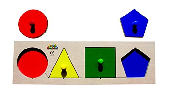 Peg Board - Shape &amp; Colour