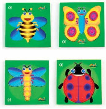 Beginner Tray Puzzle Insect