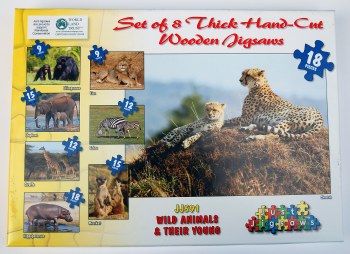 Puzzle Wild Animals &amp; Young