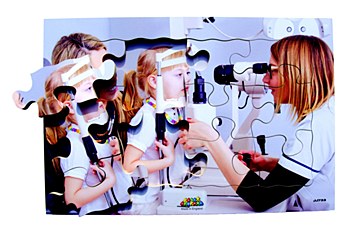 Optician and Patient Jigsaw