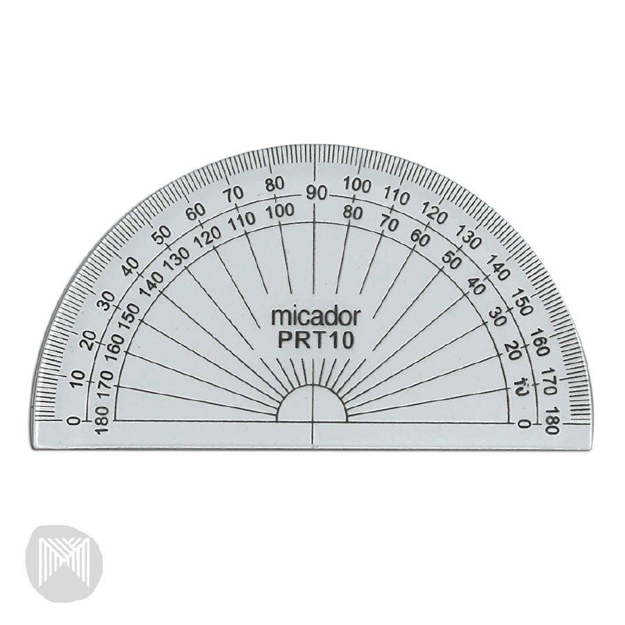 Protractor 4" (Set of 10) Evans Educational Ltd.