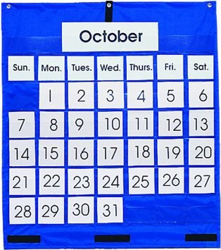 Calendar Pocket Chart