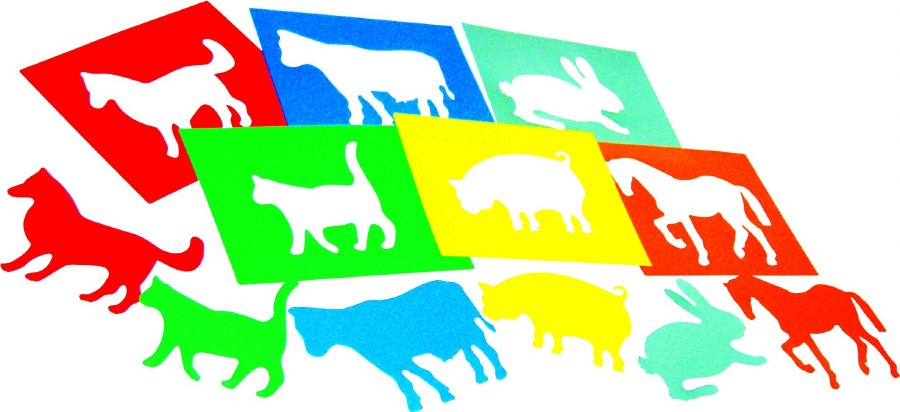 Farm Animal Stencils - Evans Educational Ltd.