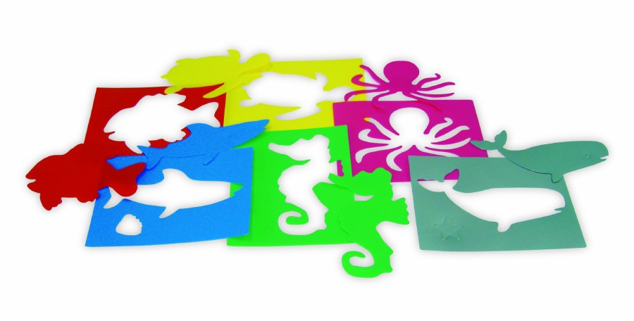 Sea Life Stencils - Evans Educational Ltd.