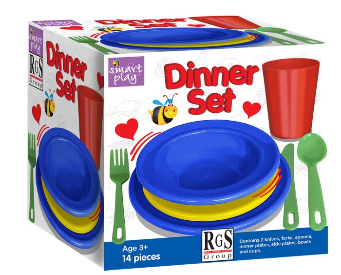Dinner Set Box Evans Educational Ltd.