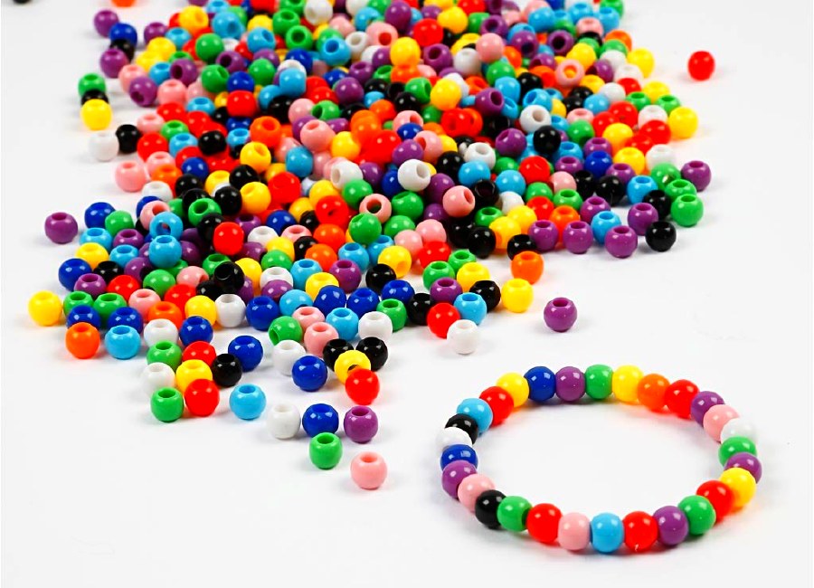 Pony Beads (200) Evans Educational Ltd.