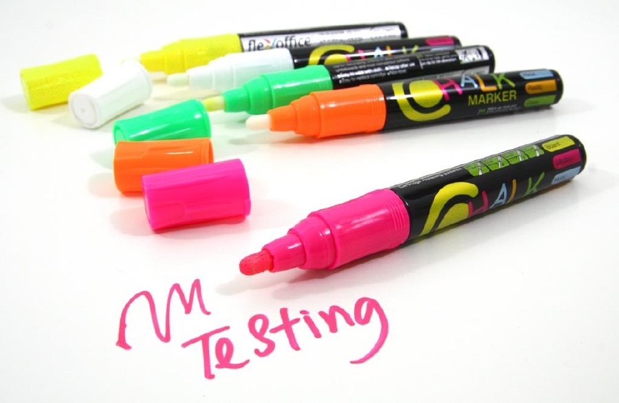 Chalk Markers Set of 5 Evans Educational Ltd.