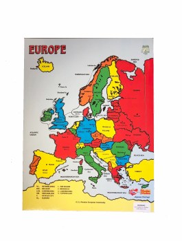 Map Of Europe Jigsaw